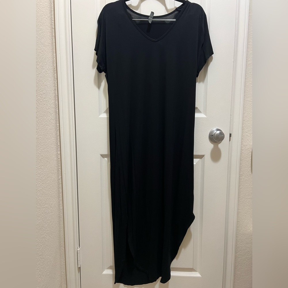 Black maxi dress ALYA